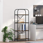 Libreria Rovere fumé 60 x 30 x 146 cm Legno multistrato