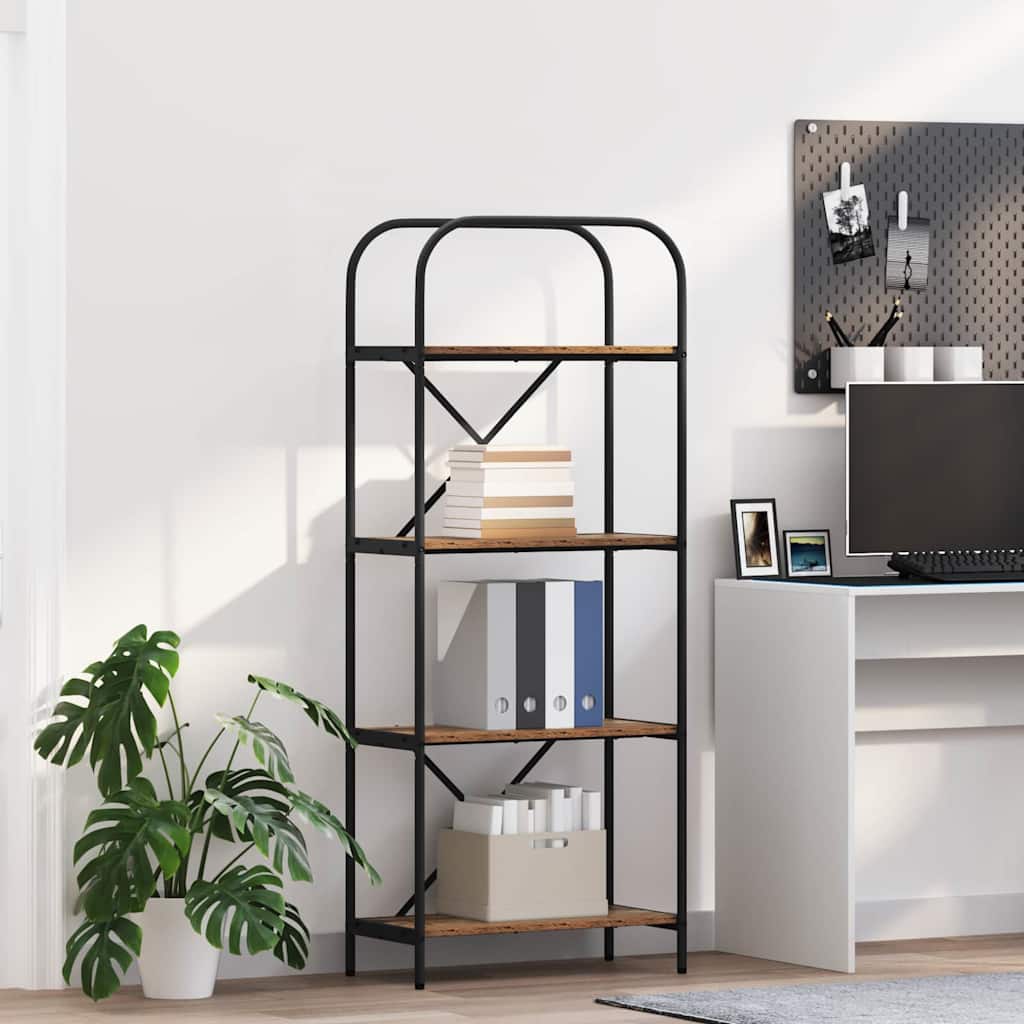 Libreria Legno vecchio 60 x 30 x 146 cm Legno multistrato