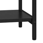 Libreria Rovere Nero 40 x 30 x 183 cm Legno multistrato
