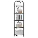 Libreria Rovere Nero 40 x 30 x 183 cm Legno multistrato