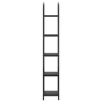 Libreria Rovere Nero 40 x 30 x 183 cm Legno multistrato