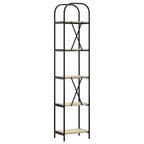 Libreria Rovere Sonoma 40 x 30 x 183 cm Legno multistrato