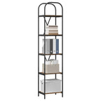 Libreria Rovere fumé 40 x 30 x 183 cm Legno multistrato
