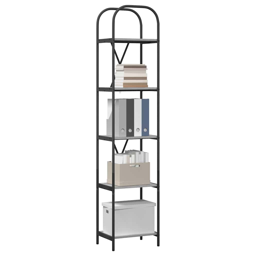 Libreria Grigio Sonoma 40 x 30 x 183 cm Legno multistrato