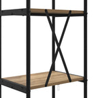 Libreria Rovere artigianale 40 x 30 x 183 cm Legno multistrato