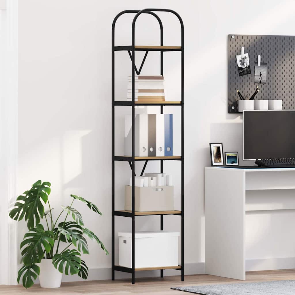 Libreria Rovere artigianale 40 x 30 x 183 cm Legno multistrato