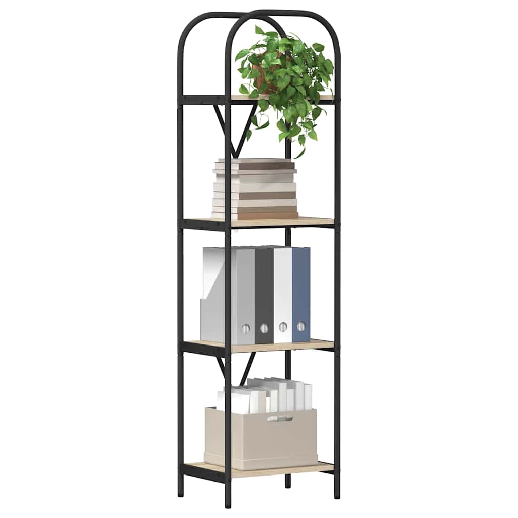 Libreria Rovere Sonoma 40 x 30 x 146 cm Legno multistrato