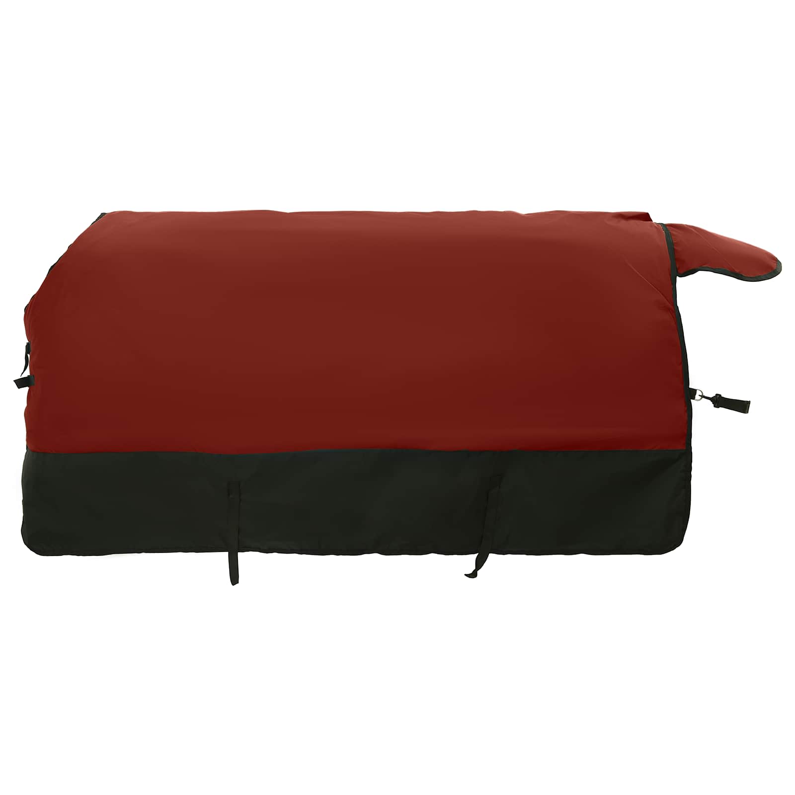 Coperta per Cavalli Verde Scuro e Nero 125 cm Poliestere