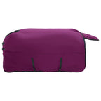 Coperta per Cavalli Verde Scuro e Nero 165 cm Poliestere