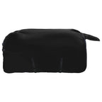 Coperta per Cavalli Verde Scuro e Nero 155 cm Poliestere