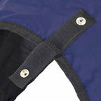 Coperta per Cavalli Verde Scuro e Nero 75 cm Poliestere