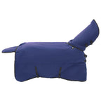 Coperta per Cavalli Verde Scuro e Nero 125 cm Poliestere