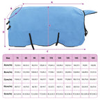 Coperta per Cavalli Aqua Completo 135 cm Poliestere
