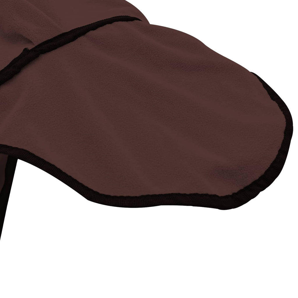 Coperta per Cavalli Marrone Scuro Completo 75 cm Poliestere