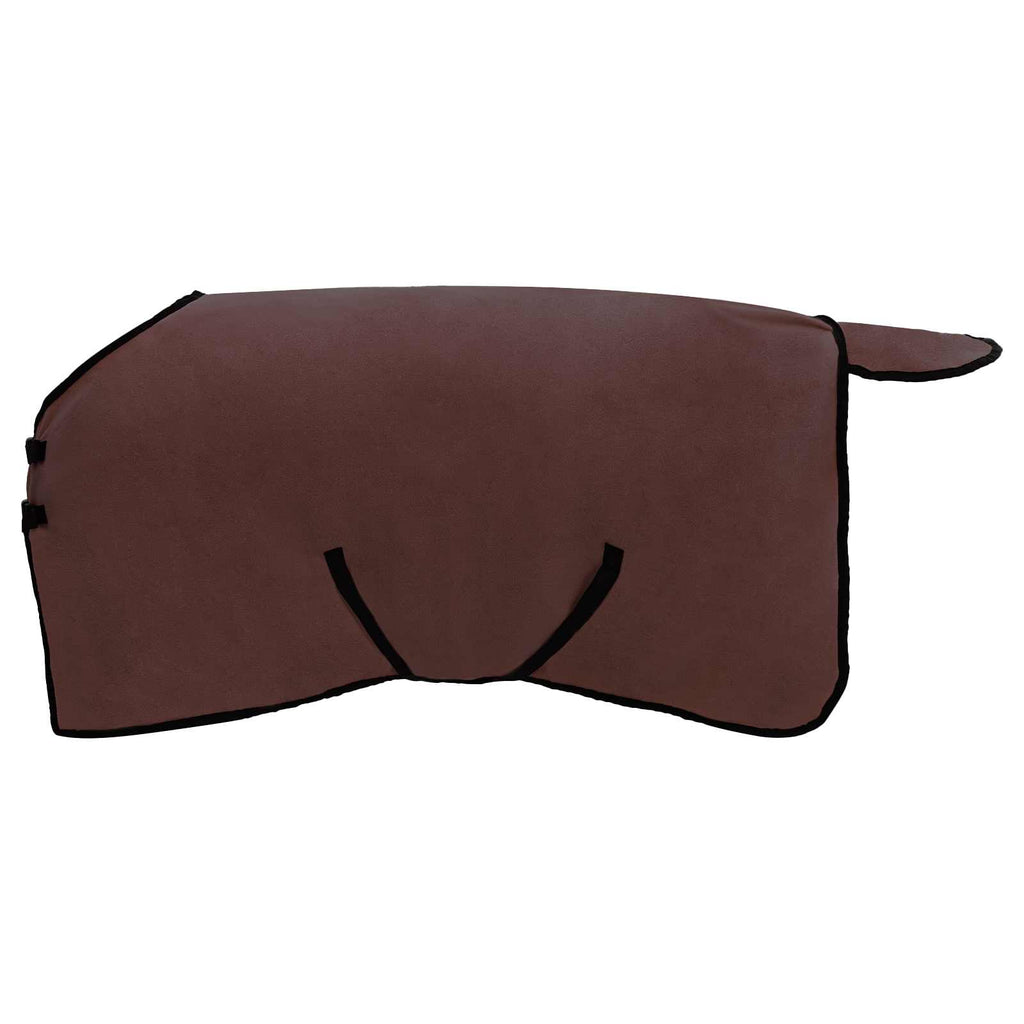 Coperta per Cavalli Marrone Scuro Completo 75 cm Poliestere