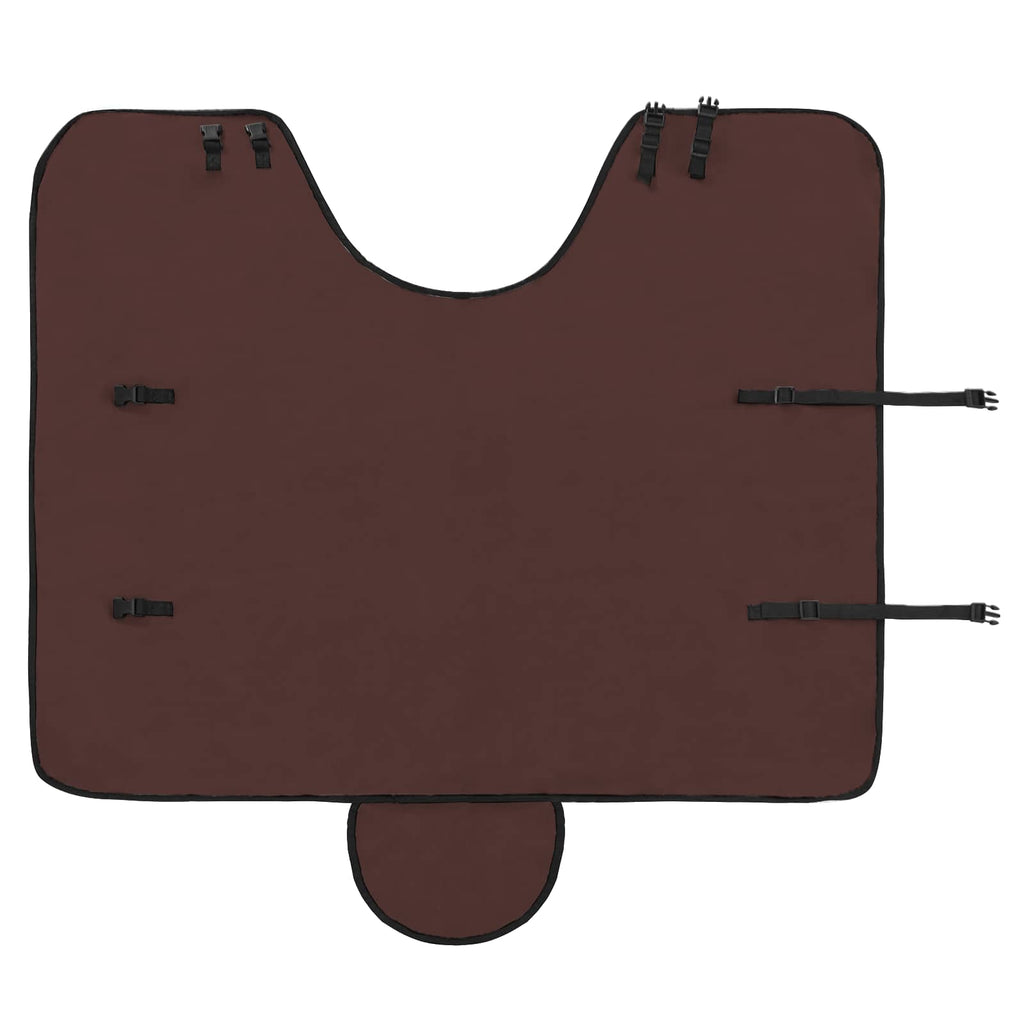 Coperta per Cavalli Marrone Scuro Completo 75 cm Poliestere