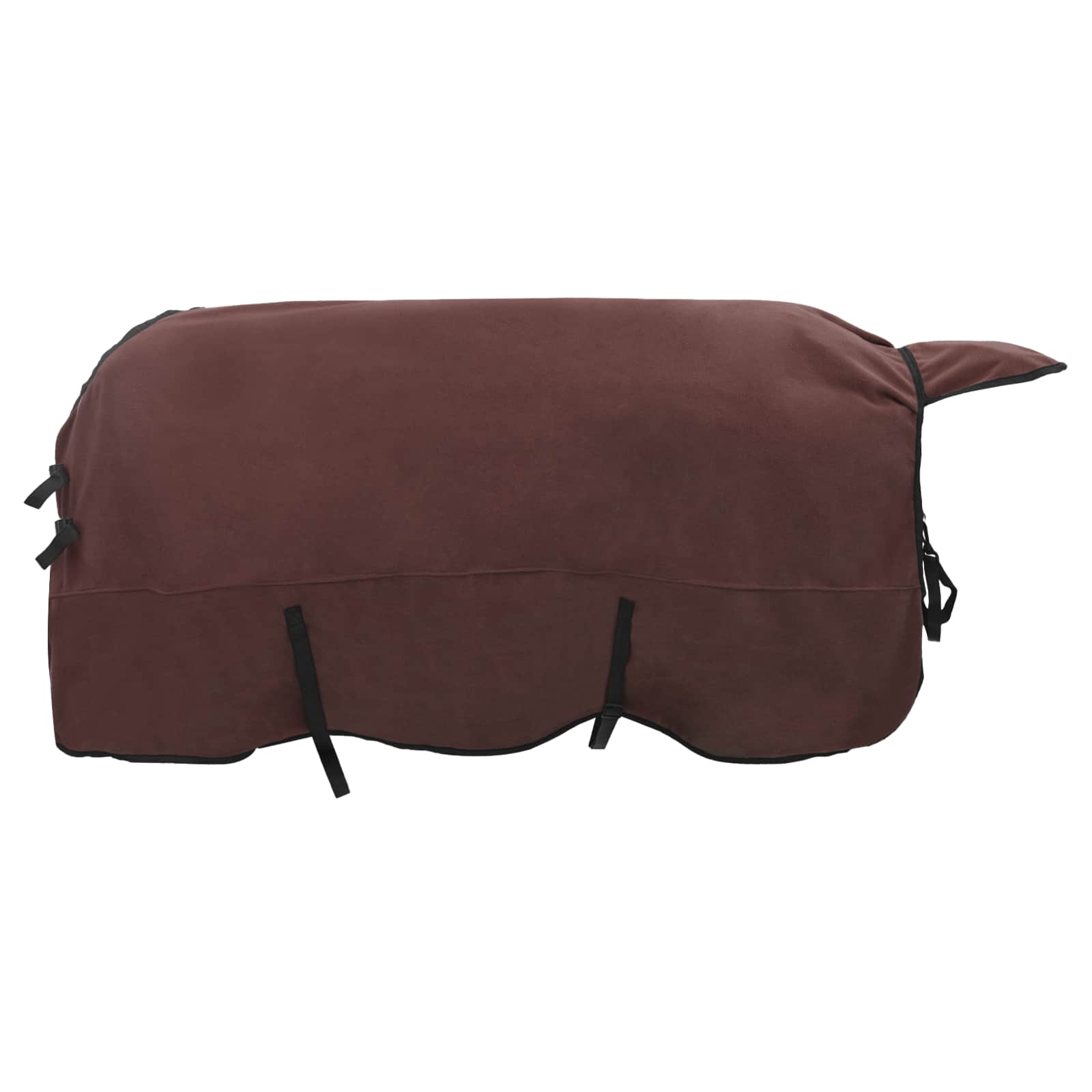 Coperta per Cavalli Marrone Scuro Completo 135 cm Poliestere