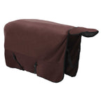 Coperta per Cavalli Marrone Scuro Completo 145 cm Poliestere