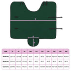 Coperta per Cavalli Verde scuro completo 75 cm Poliestere