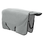 Coperta per Cavalli Grigio chiaro e rosa completo 135 cm