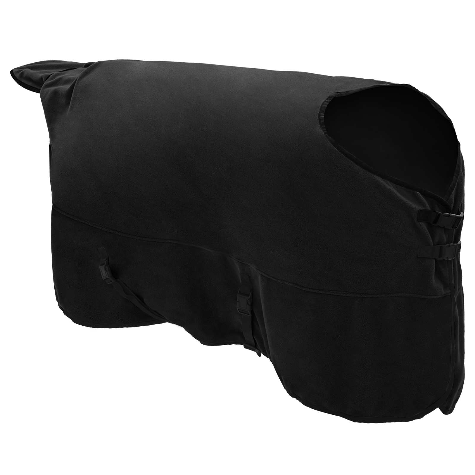 Coperta per Cavalli Nero 125 cm Poliestere