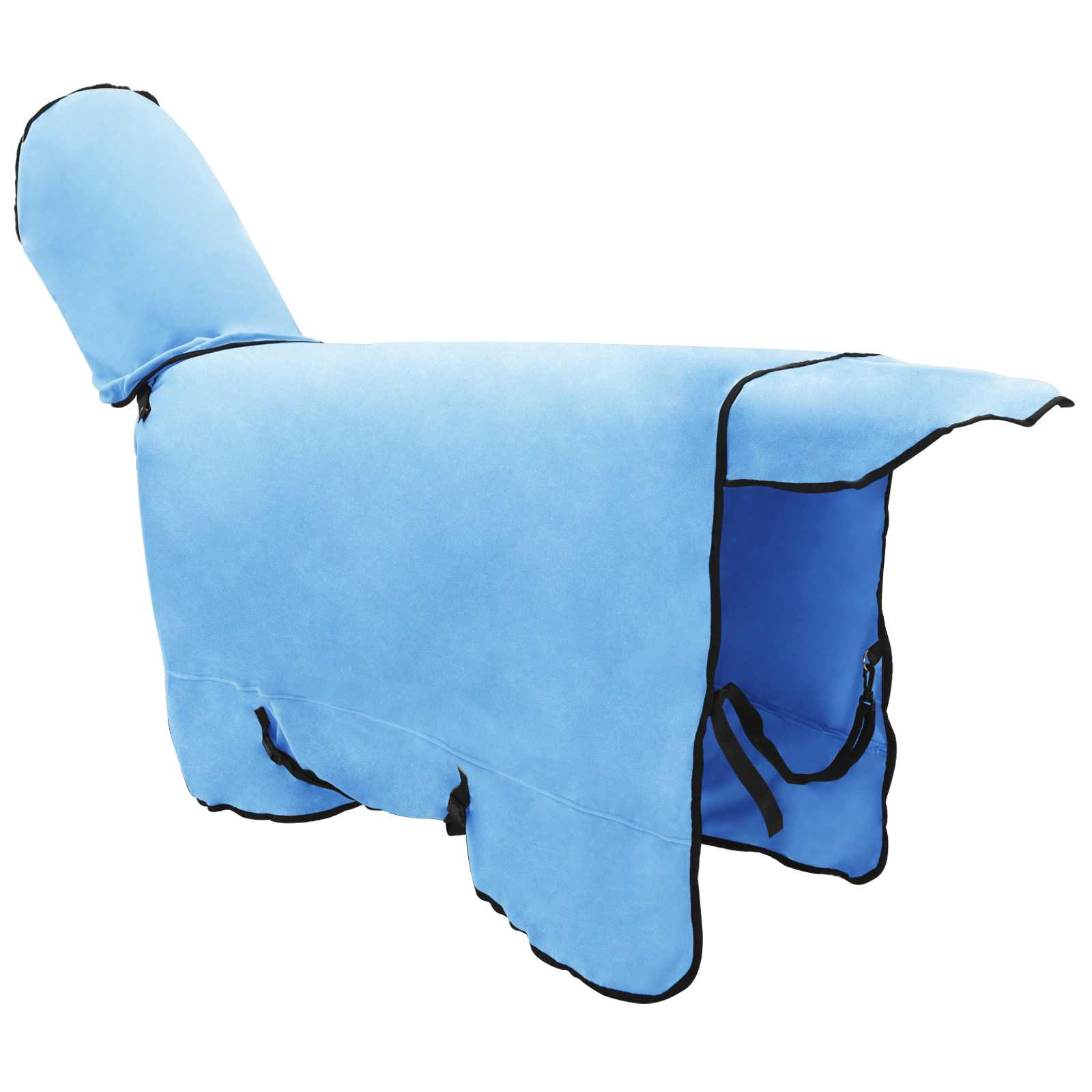 Coperta per Cavalli Aqua Completo 125 cm Poliestere