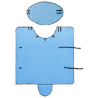Coperta per Cavalli Aqua Completo 125 cm Poliestere