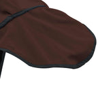 Coperta per Cavalli Marrone Scuro Completo 105 cm Poliestere