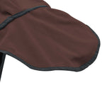 Coperta per Cavalli Marrone Scuro Completo 155 cm Poliestere