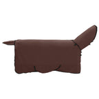 Coperta per Cavalli Marrone Scuro Completo 165 cm Poliestere