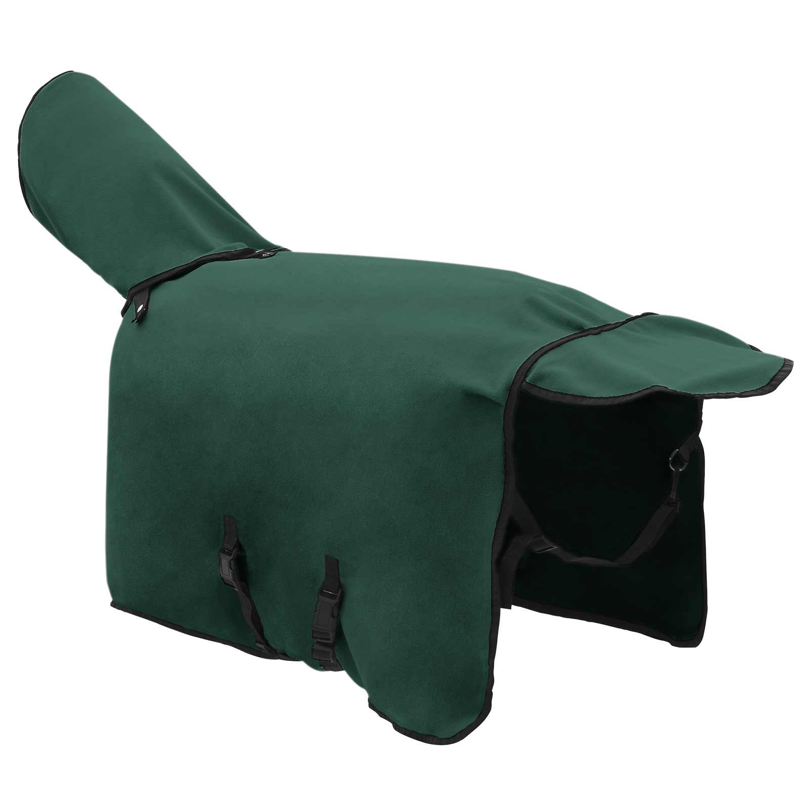 Coperta per Cavalli Verde scuro completo 75 cm Poliestere