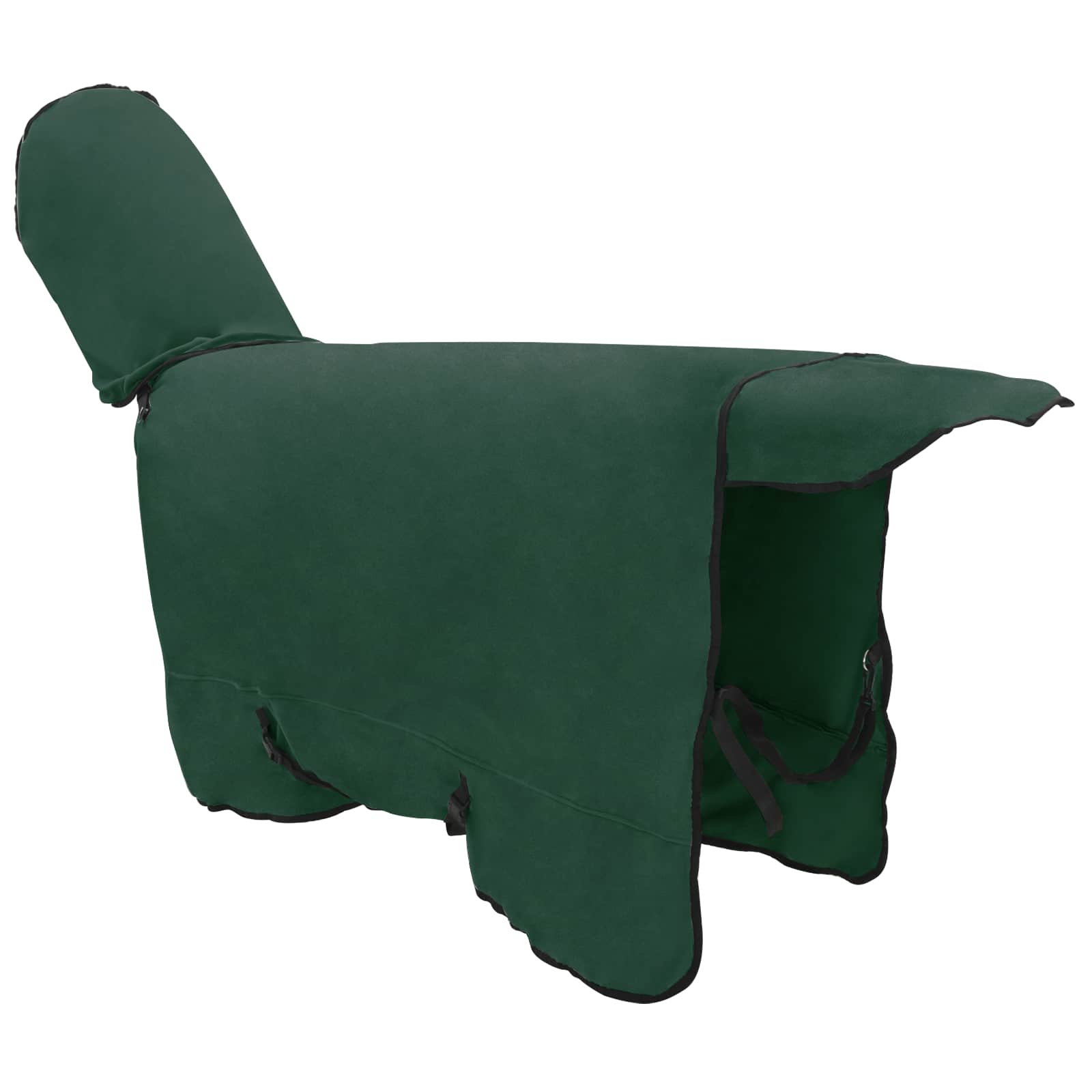 Coperta per Cavalli Verde scuro completo 145 cm Poliestere
