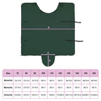 Coperta per Cavalli Verde scuro completo 165 cm Poliestere