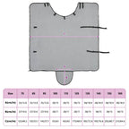 Coperta per Cavalli Grigio chiaro e rosa completo 115 cm