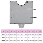 Coperta per Cavalli Grigio chiaro e rosa completo 155 cm