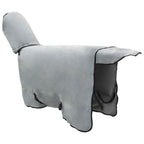 Coperta per Cavalli Grigio chiaro e rosa completo 165 cm