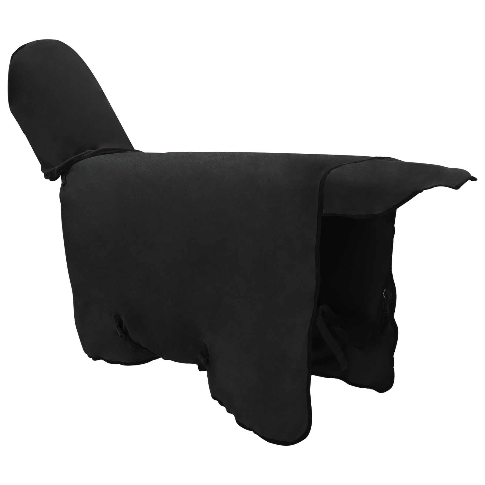 Coperta per Cavalli Nero 85 cm Poliestere
