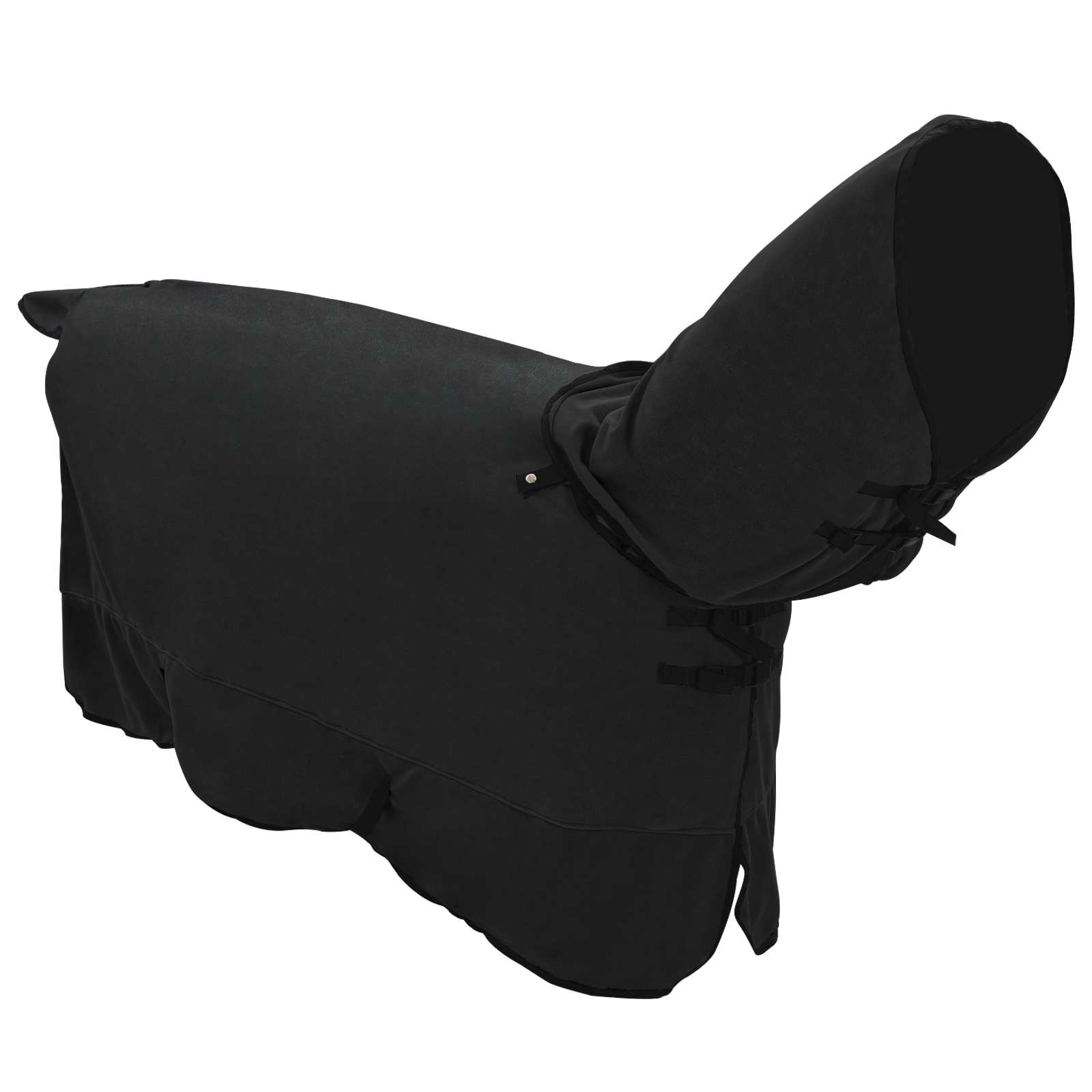 Coperta per Cavalli Nero 155 cm Poliestere