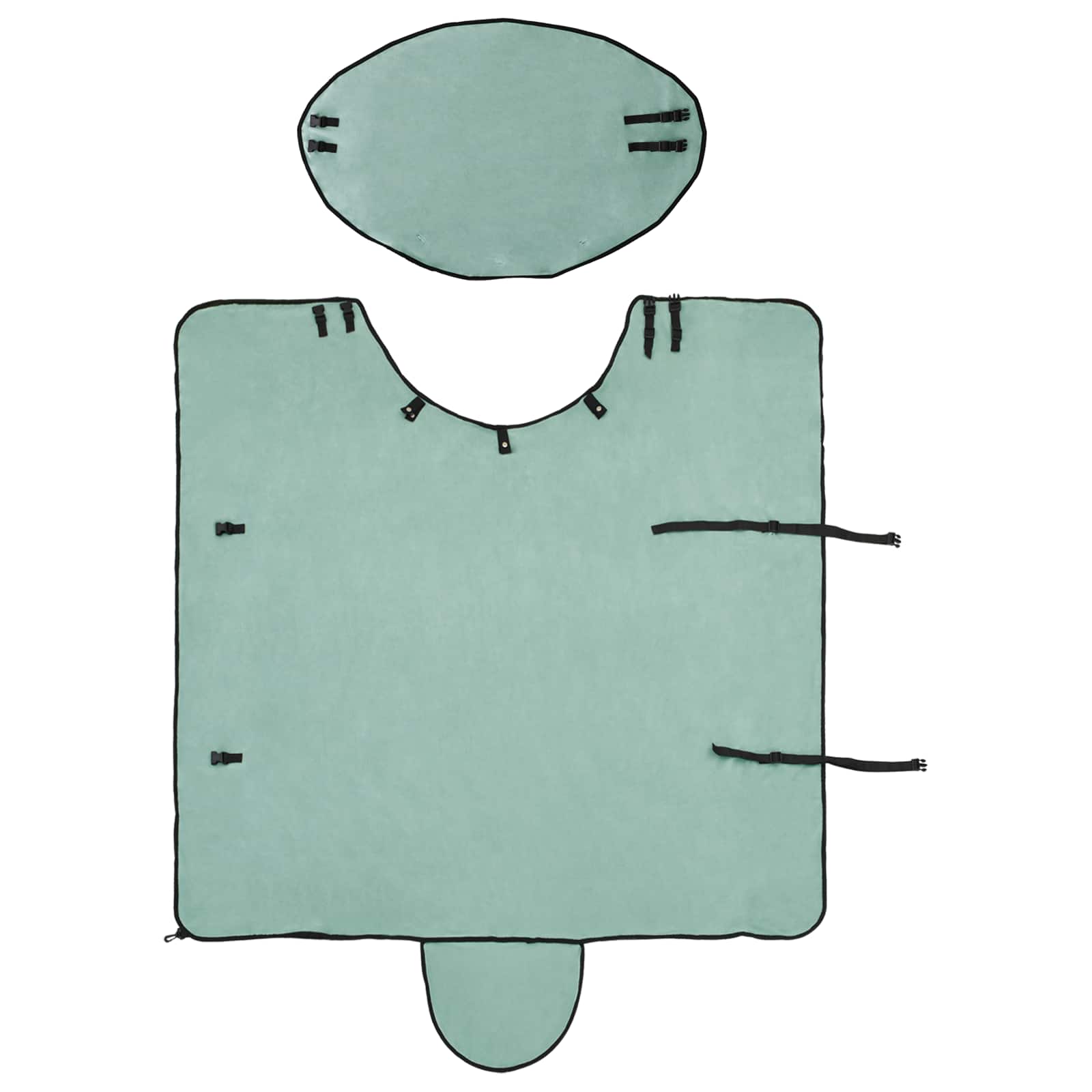 Coperta per Cavalli Verde speciale 75 cm Poliestere