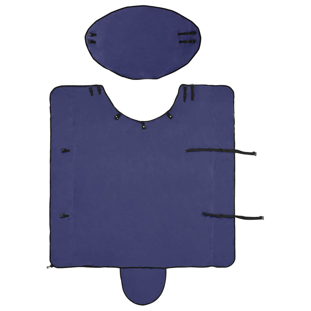 Coperta per Cavalli Blu navy 155 cm Poliestere