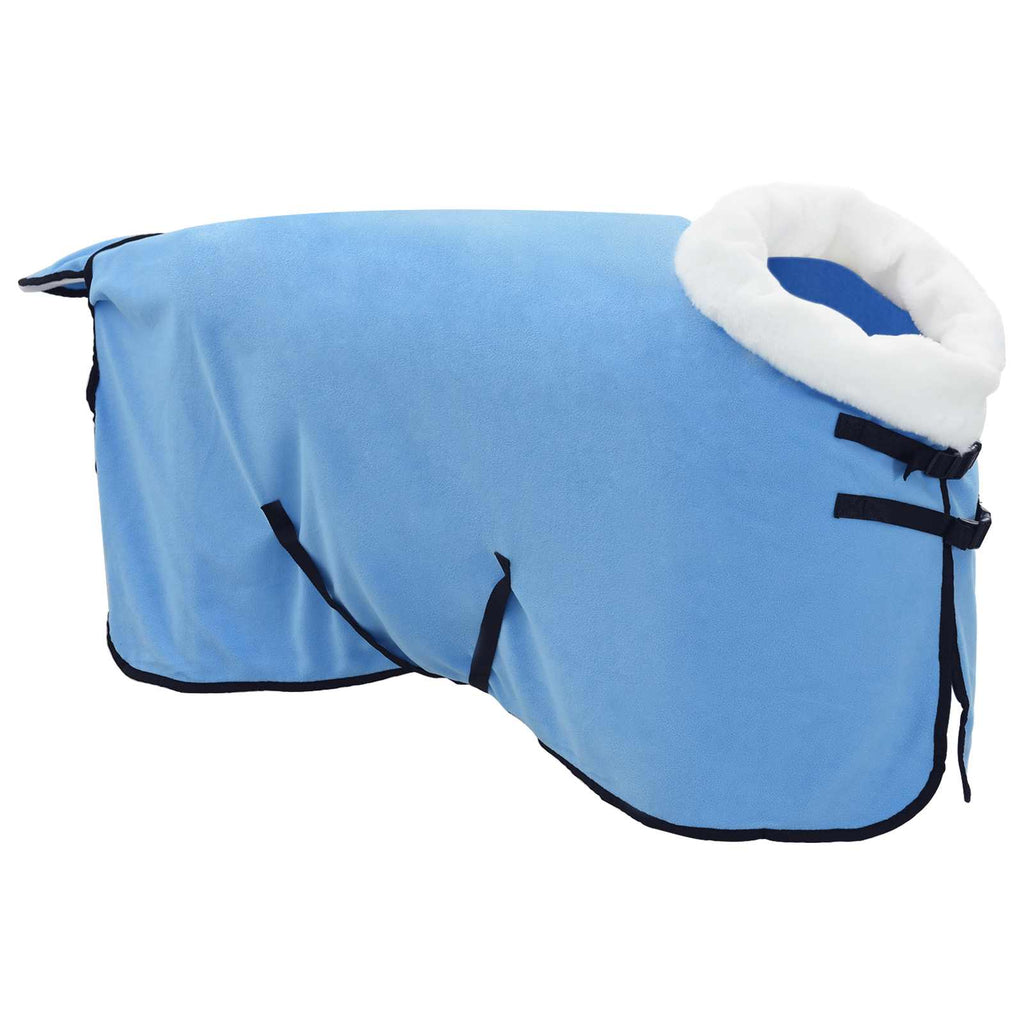 Coperta per Cavalli Aqua Completo 95 cm Felpa in pile