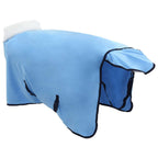 Coperta per Cavalli Aqua Completo 95 cm Felpa in pile