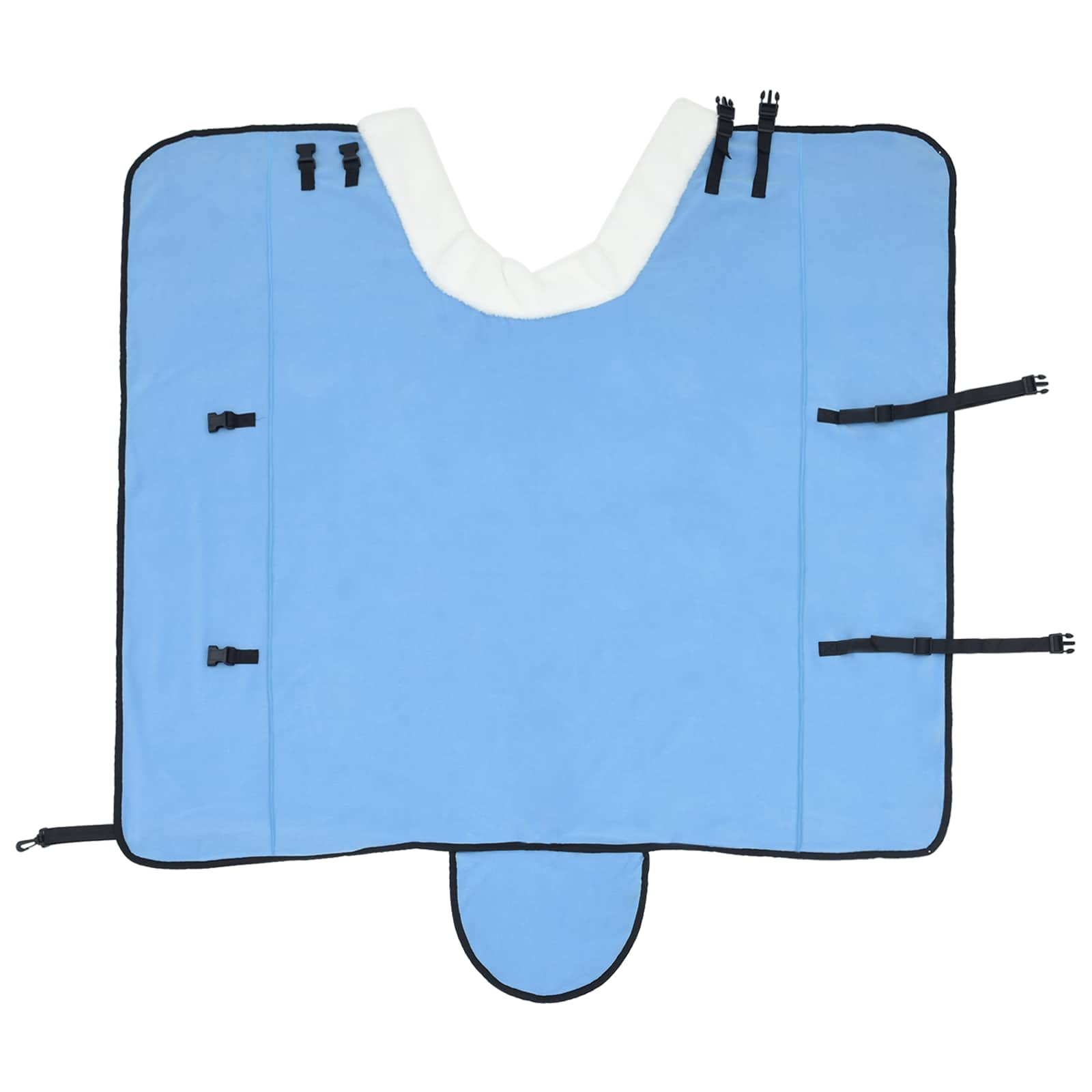 Coperta per Cavalli Aqua Completo 135 cm Felpa in pile