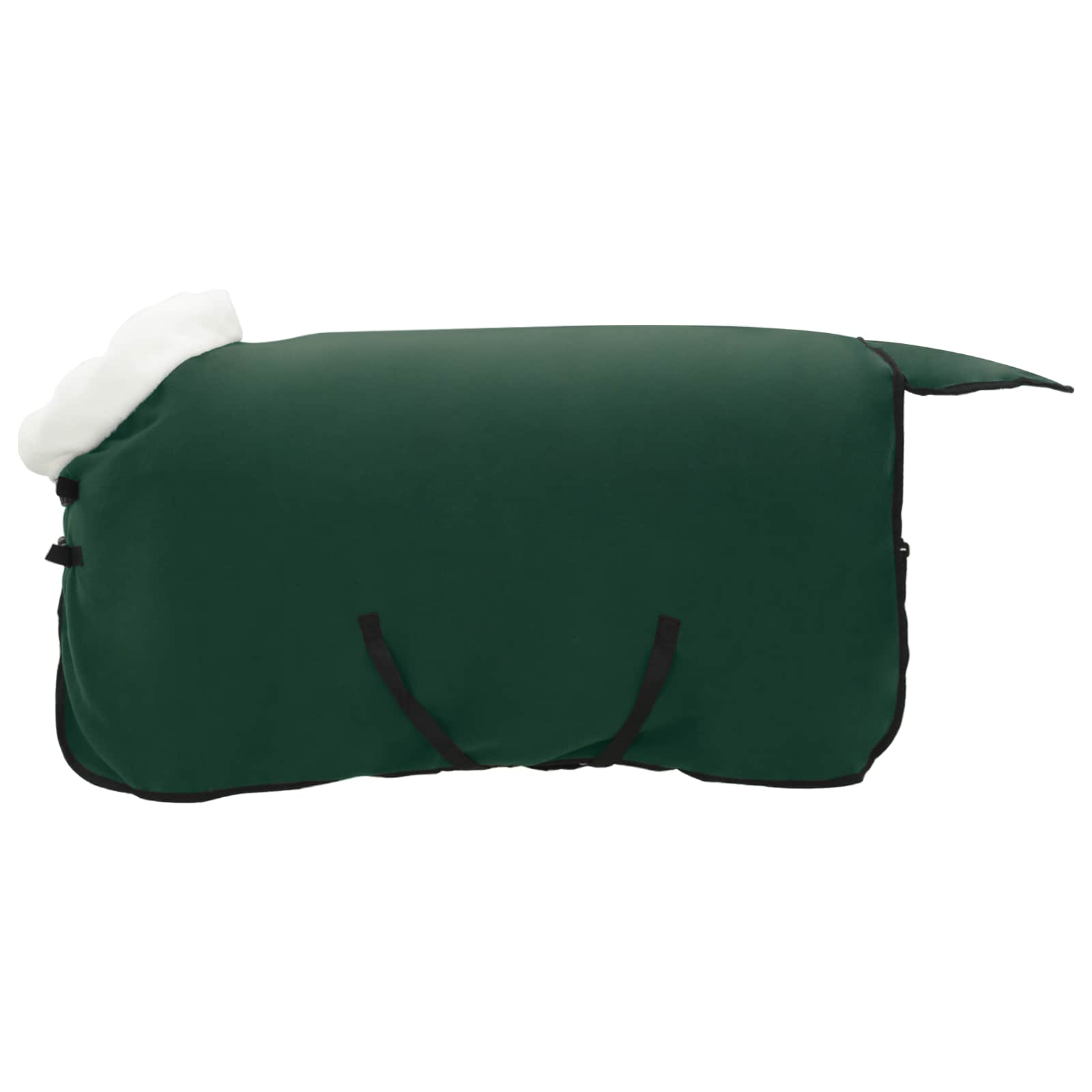 Coperta per Cavalli Verde scuro completo 105 cm Felpa in pile
