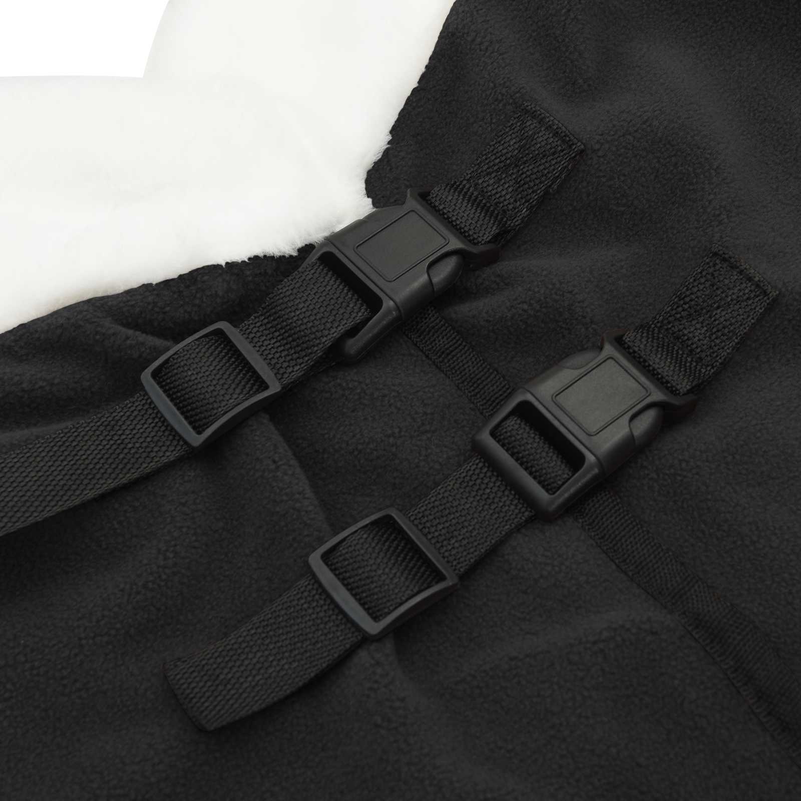 Coperta per Cavalli Nero 95 cm Felpa in pile