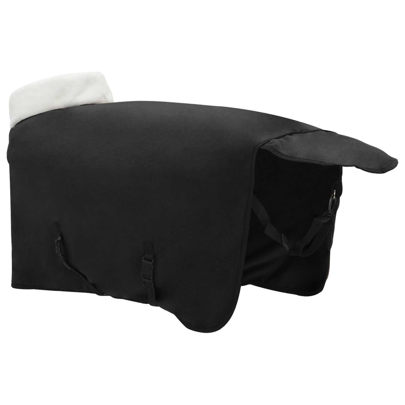 Coperta per Cavalli Nero 95 cm Felpa in pile