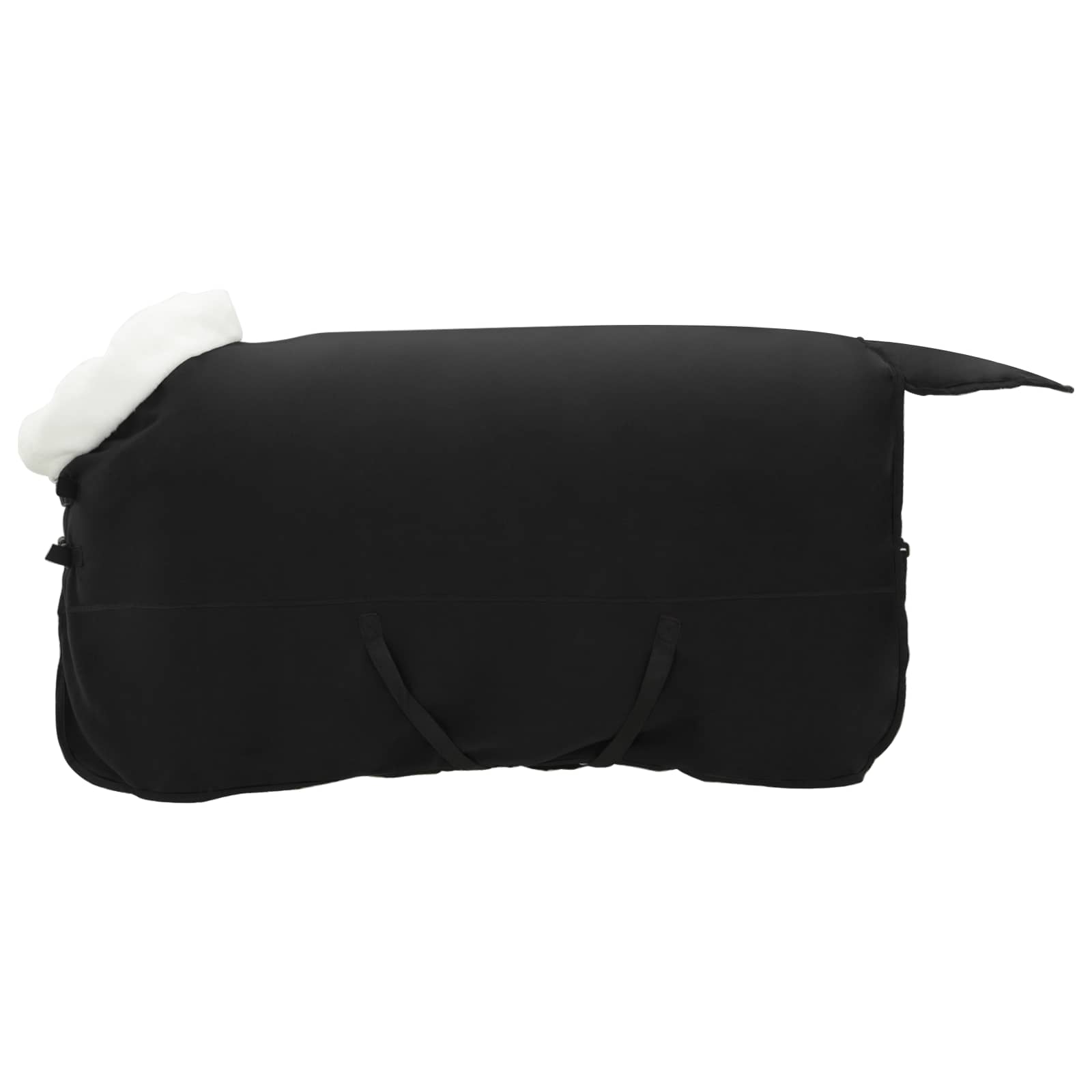 Coperta per Cavalli Nero 125 cm Felpa in pile