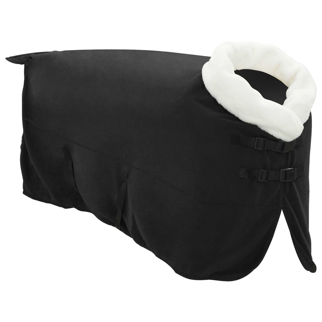 Coperta per Cavalli Nero 125 cm Felpa in pile