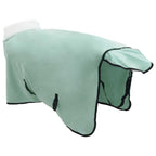 Coperta per Cavalli Verde scuro completo 75 cm Felpa in pile
