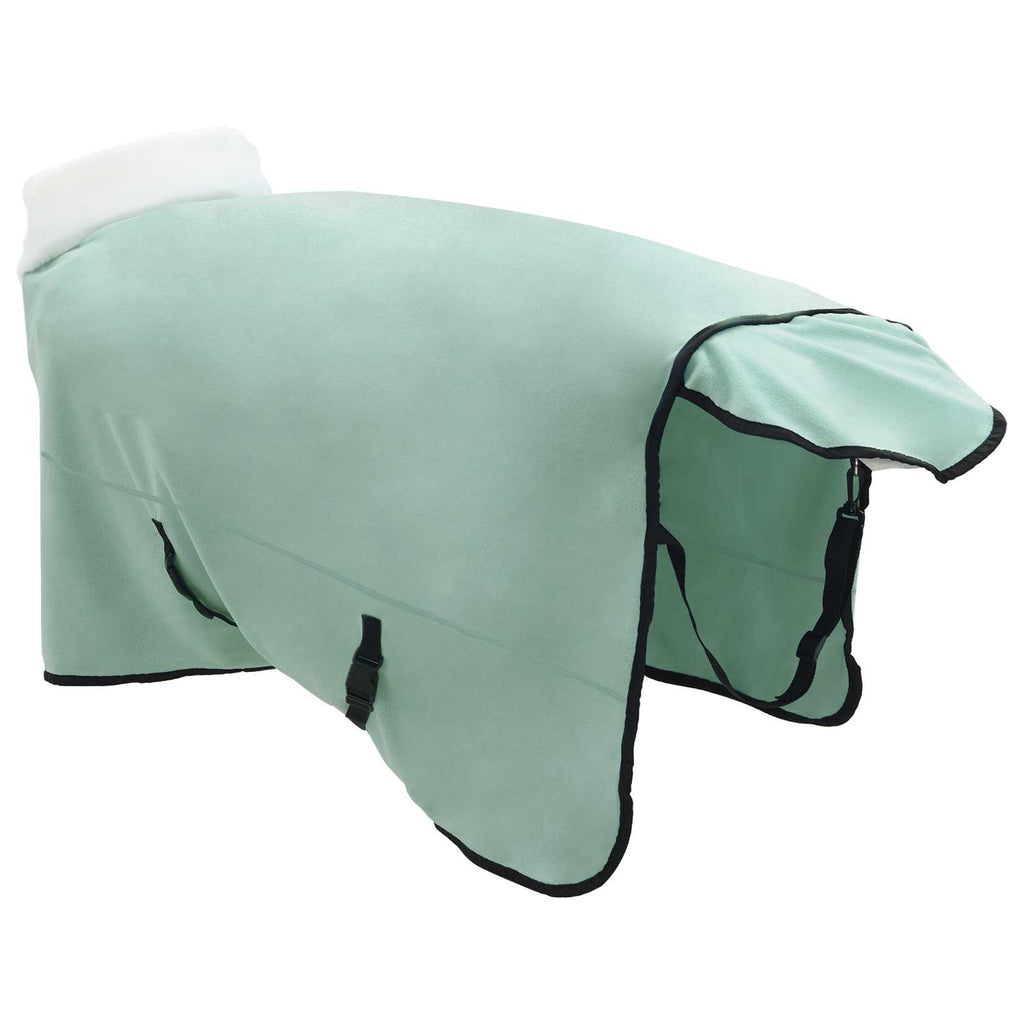 Coperta per Cavalli Verde scuro completo 125 cm Felpa in pile